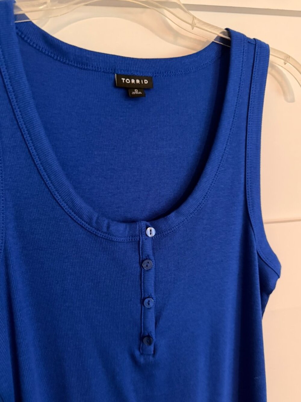 Torrid Ribbed Tank Top - Picture 2 of 2
